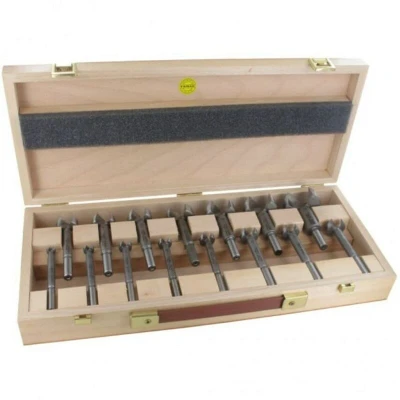 Image of FAMAG 15PCS Cylinder Boring Bit, Set in Wooden Case, 1633515