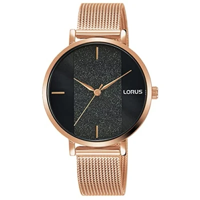 Image of Lorus Women Analog Quartz Watch with Metal Strap RG210SX9