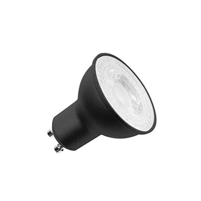 Image of SLV LED lamp Bulb QPAR51 / Bulb, lamp, GU10 2700K 6W 450lm Black dimmable 38 Degrees