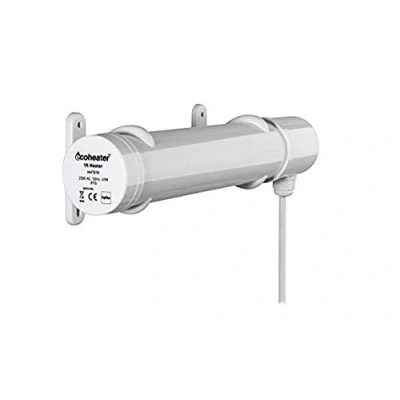 Image of Hylite HHT020 2ft Tubular Heater 80w Tube Ecoheater Eco Electric Wall or Floor White