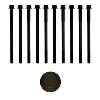 Image of 94501031x10 Cylinder Head Bolt Kit AJUSA 81021200 Male Hex 10 CHEVROLET: Aveo / Kalos Hatchback, Lacetti Estate