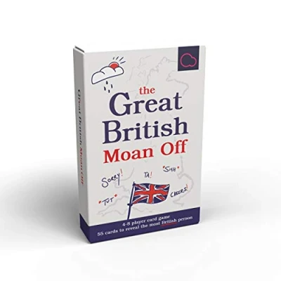 Image of Bubblegum Stuff Great British Moan Off Game Who&#039;s Most Likely To? Card Find Out Who Is The Suitable For Family, Kids, Teenagers &amp; Adults