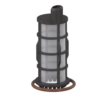 Image of 9360900451, A9360900451 Fuel Filter FEBI BILSTEIN 106590 Insert with seal ring MERCEDES BENZ: ANTOS, UNIMOG