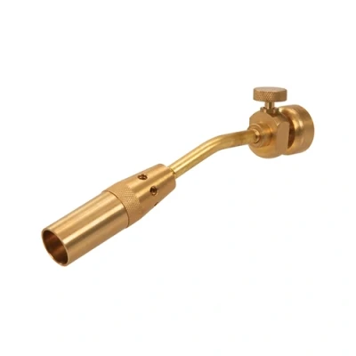 Image of Dickie Dyer Solid Brass MAP Jumbo Flame Torch CGA600 &amp; Propane