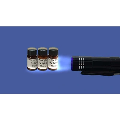 Image of MM 30ml Thick Fly Tying UV Resin, Glue and 9 LED Strong Torch, Fishing
