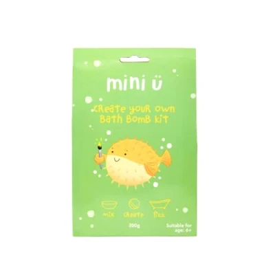 Image of Mini U Create Your Own Bath Bomb Kit, Creative Kit for Kids, Non Toxic, Vegan &amp; Cruelty Free
