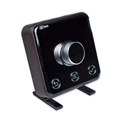Image of P3D Lab Anti Slip Stand for Hive Thermostat v2 with Mounting Screws, Tiny Black 3 Years Warranty Made in UK
