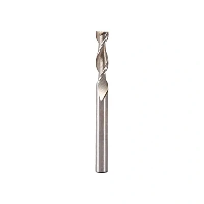 Image of End Mill Milling Cutter, Akozon Shank HSS 1Pc 2 Flute &amp; Aluminium Cutter CNC Bit Extended 6mm Extra Long