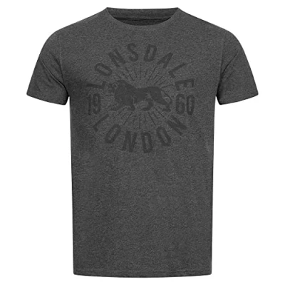 Image of Lonsdale men&#039;s t shirt normal fit WARMWELL S