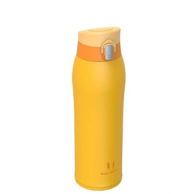 Image of Super Sparrow Water Bottle Stainless Steel 18/8 Travel Mug 750ml Insulated Metal BPA Free Leakproof Drinks