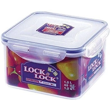 Image of Lock &amp; 1.2L Square Storage Container