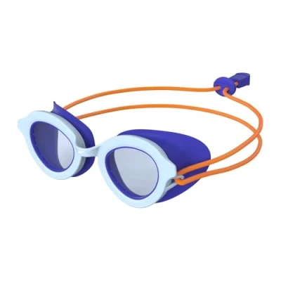 Image of Speedo Junior Sunny G Sea Shells Swimming Goggles Anti Leak Stylist Design Kids Holiday, Sky Blue/Celeste, One Size