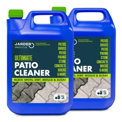 Image of Jarder Ultimate Patio Cleaner for Stone, Sandstone, Paths, Steps, Block Paving, Concrete Flags and More 2x 5L