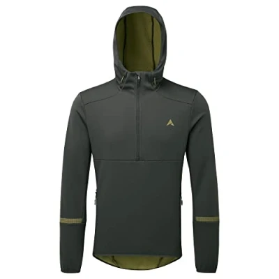 Image of Altura Men&#039;s Grid Softshell Jacket, CARBON/OLIVE, S UK