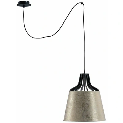 Image of Ivo Dome Pendant Ceiling Light Gold, 38cm, 1x E27, 200cm Wire