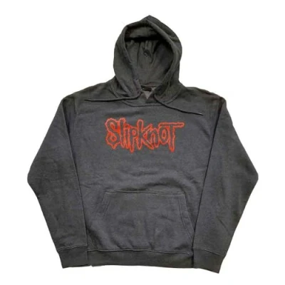 Image of Slipknot Hoodie Self Titled Band Logo Official Unisex Grey Pullover XXL
