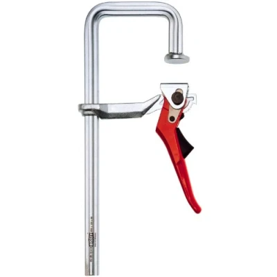 Image of Bessey GU25 12 6H GUH Lever Clamp in U Shape, Grey/Red, 250/120 mm