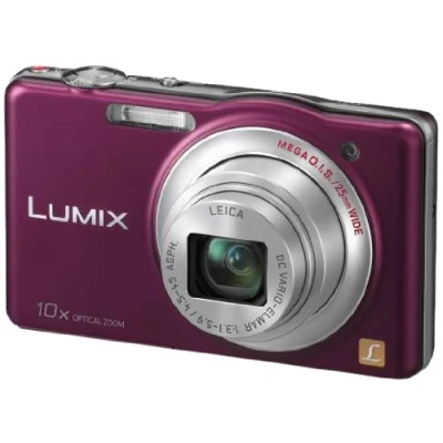 Image of Panasonic Lumix DMC SZ1 Digital Camera 16 Megapixels 10x Optical Zoom 7 cm (2.9 Inch) Display Image Stabilised Purple (Renewed)