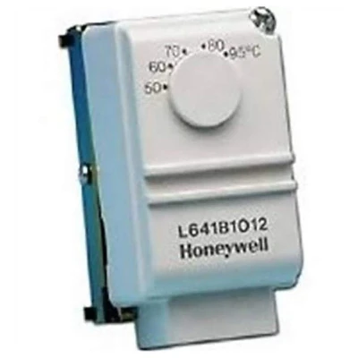 Image of Honeywell L641B1012 White High Limit Pipe Thermostat