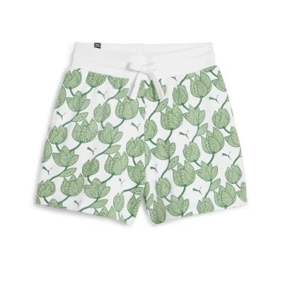 Image of PUMA ESS+ Blossom 5&quot; AOP Shorts TR
