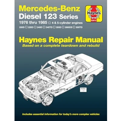 Image of Mercedes Benz Diesel 123 Series (76 85) (Haynes Repair Manual)