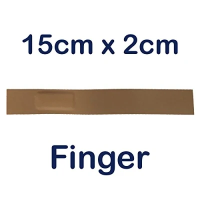 Image of Steroplast 50 X STEROSTRIP GENUINE PREMIUM QUALITY WASHPROOF FIRST AID WOUND PLASTERS FINGER EXTENSION 15CM 2CM
