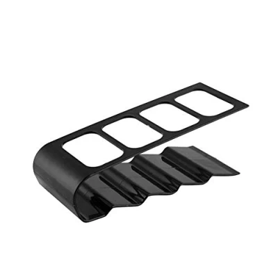 Image of FTVOGUE TV DVD VCR Step Remote Control, Storage Boxes &amp; Chests Mobile Phone Holder Desktop Stand Rack Organizer Home Desk Accessories Organizer(Black)