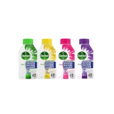Image of Dettol Washing Machine Cleaner 250ml One of Each Original + Lemon Lavender Pomegranate