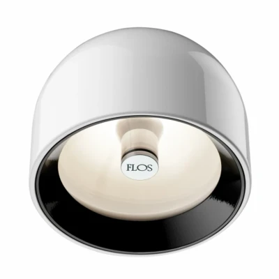 Image of Flos Wan Ceiling Lamp/Wall Lamp White