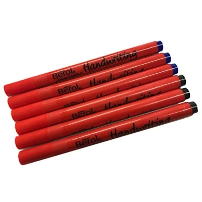 Image of Berol Handwriting Pen Stick 3 Blue &amp; Black