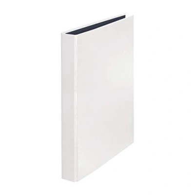 Image of Original Falken YourColor ring binder. Made in Germany. 2 D mechanism DIN A4 filling height 25 mm white calendar organiser binder plastic file ideal for office and school