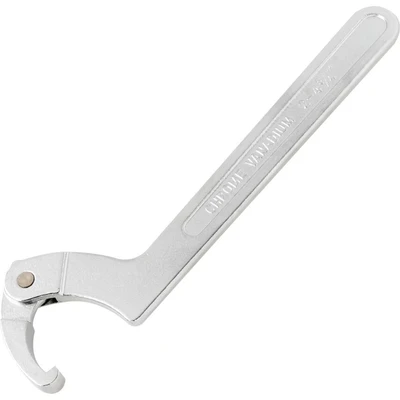 Image of Kennedy Adjustable C Spanner, Chrome Vanadium Steel, 287mm Length, 50 120mm Jaw Capacity