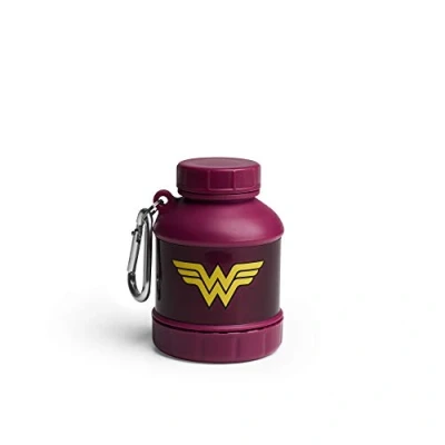 Image of Justice League Protein Powder Storage Container 50g Shaker Bottle Funnel â“ 110ml BPA Free Wonder Woman Gifts DC Comics Shakes for Women