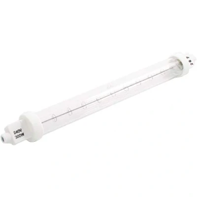 Image of Jacketed Infrared Quartz Heat Bulb R7 220mm 300W