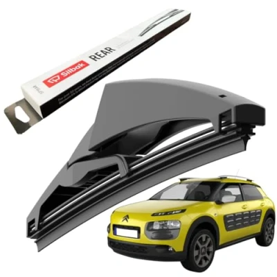 Image of Silbak Rear Windscreen Wiper, fits for CITROEN C4 CACTUS (2014 ONWARDS) Wiper Blade, 200mm