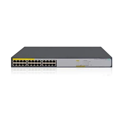 Image of HPE OfficeConnect 1420 24 Port Gig Unmanaged Switch x GE 10/100/1000. 12 Ports PoE (124W)(JH019A#ACC)
