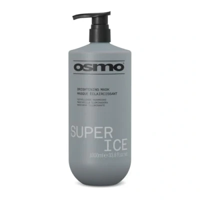 Image of OSMO Super Ice Brightening Mask Black Pigment for Toning Blonde Hair Bleached &amp; Natural Vegan. 1000ml