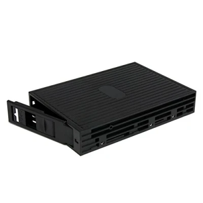 Image of StarTech.com 2.5in SATA/SAS SSD/HDD to 3.5in SATA Hard Drive Converter Storage bay adapter 3.5&quot; 2.5&quot; black (25SATSAS35)