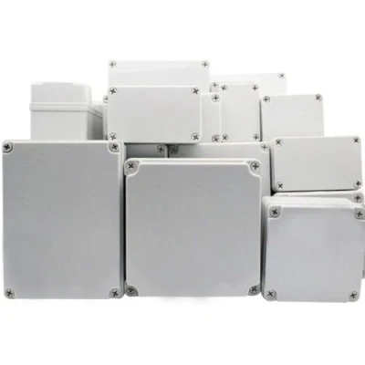 Image of Supertool Project Box, ABS Plastic Cover IP67 Waterproof Electronic Junction Box for DIY Instrument (1 Piece 65 x 50 55mm), Light Grey