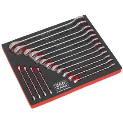 Image of Sealey Premier Combination Spanner Set 16pc Metric