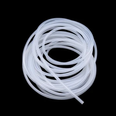 Image of iMeistek Silicone Tube 3mm ID x 5mm OD 6 Meters, Flexible Food Grade Hose Tubing Water Air Pipe Transparent