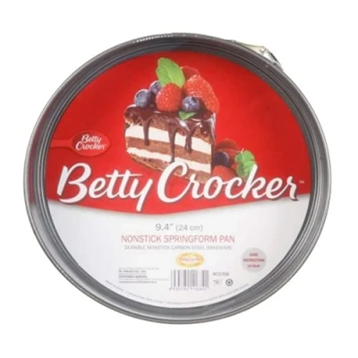 Image of 24cm Betty Crocker Large Springform Cake Tin Non Stick Loaded Pan Baking Tray
