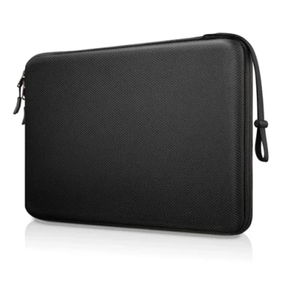 Image of FINPAC Hard Laptop Sleeve Case for 15.3 inch MacBook Air M3 M2 2024, 16 Pro M3/M2/M1 Pro/Max A2991 A2780 A2485 A2141, 15 &amp; Pro, Waterproof Surface Laptop/Book, Black