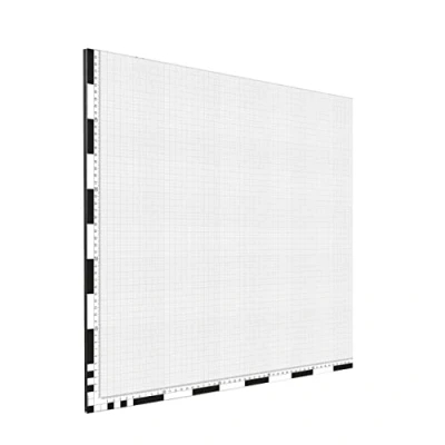 Image of Photo Tableau XL 50 x cm Board Grey Scale Dibond North Arrow Ruler
