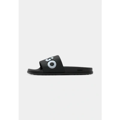 Image of HUGO Match IT Unisex Pool slides, Size: 5, Black Synthetics