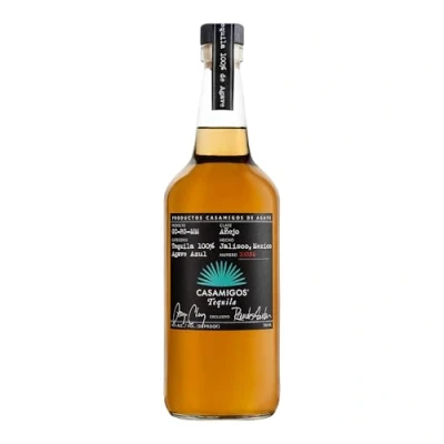 Image of Casamigos Anejo Tequila 40% vol 70cl Notes of Caramel &amp; Vanilla Small Batch Sipping Recommended for Cocktails other Alcohol Drinks Made from Blue Weber Agave