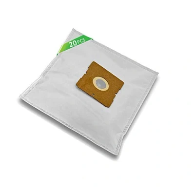 Image of Cartling 20x Vacuum Cleaner Bags for Nilfisk Coupe Neo, One, Go, GM 60, Bravo, 78602600, 30050002 5 Layers Fleece, Microfiber, 2 Filters