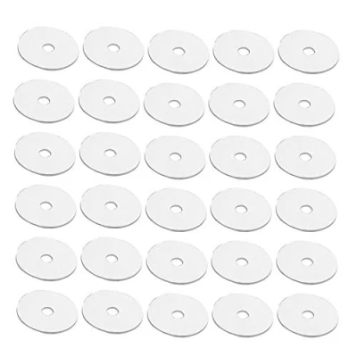 Image of Zunedhys 30Pcs/Set Bike Presta Valve Sticker Rim Protection Air Nozzle Glue Pad Tube Tire Gasket for Mountain Road