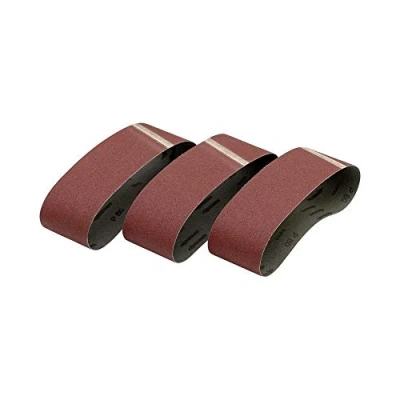 Image of Dewalt DT3376 QZ Sandpaper Belt, 75 mm x 533 mm, 60 g (Pack of 3)