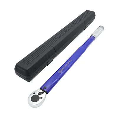 Image of MichaelPro MP001221 1/2 Inch Drive Click Torque Wrench, 25 250 ft lb Range 1/2&quot; (25 lb)